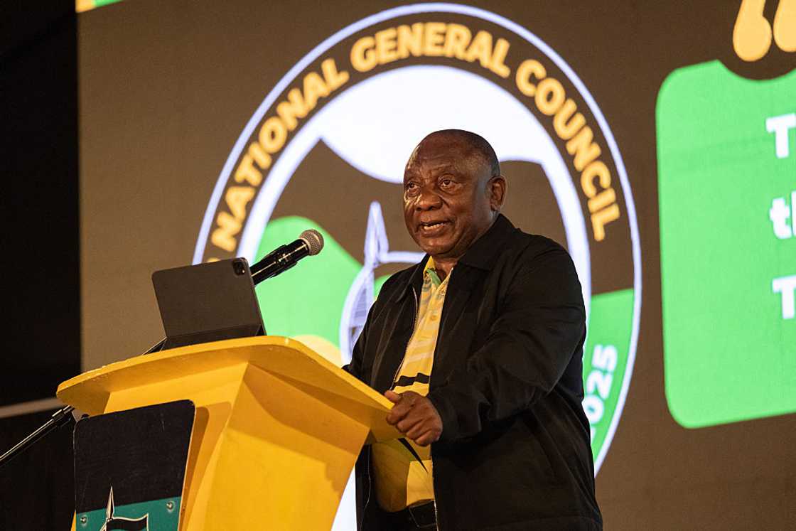 Cyril Ramaphosa delivered his New Year's Eve message on social media