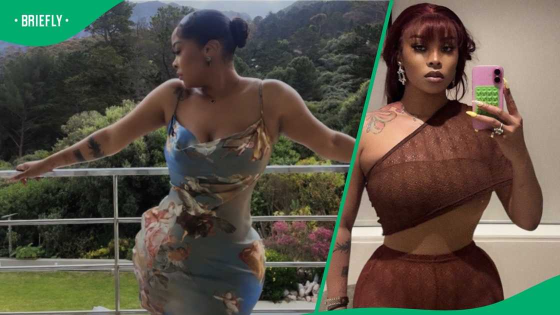 Doro Mongy showed off her BBL.