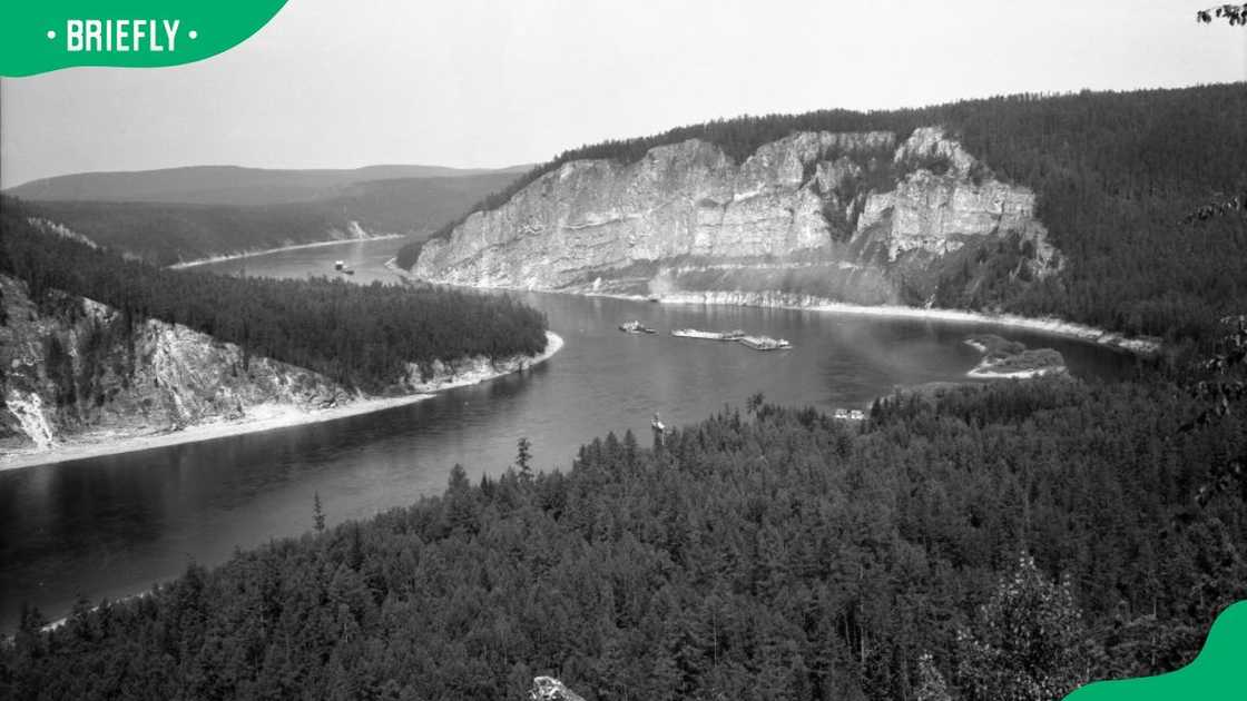 A view of Lena River A view of Lena River