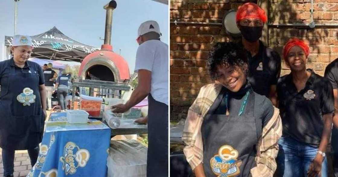 Lebogang Schultz and her pizza joint