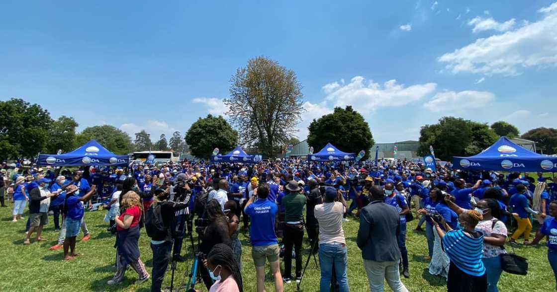 Democratic Alliance, Rally, Howick Falls, uMngeni District, Victory, Mayor elect, Christopher Pappas, Municipality, Social media, DA, Officials, Corruption Democratic Alliance, Rally, Howick Falls, uMngeni District, Victory, Mayor elect, Christopher Pappas, Municipality, Social media, DA, Officials, Corruption