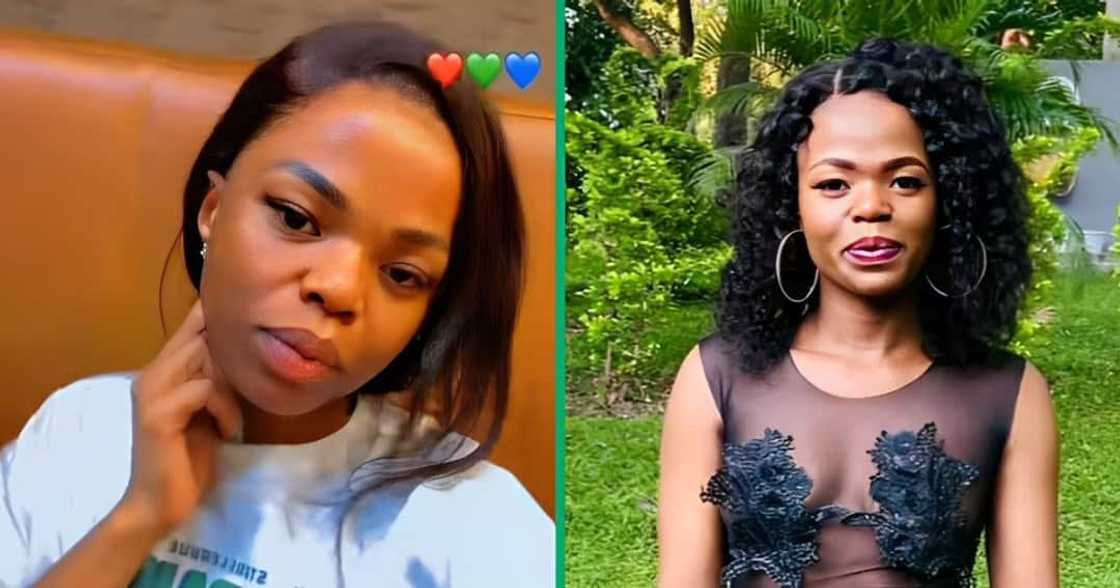 A TikTok video shows a woman unveiling what she ordered vs what she got from Ali Express A TikTok video shows a woman unveiling what she ordered vs what she got from Ali Express