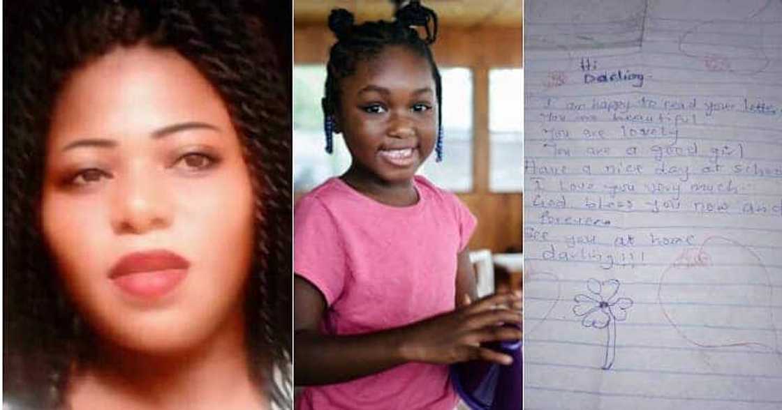 Little girl writes letter to mum, heartwarming Little girl writes letter to mum, heartwarming