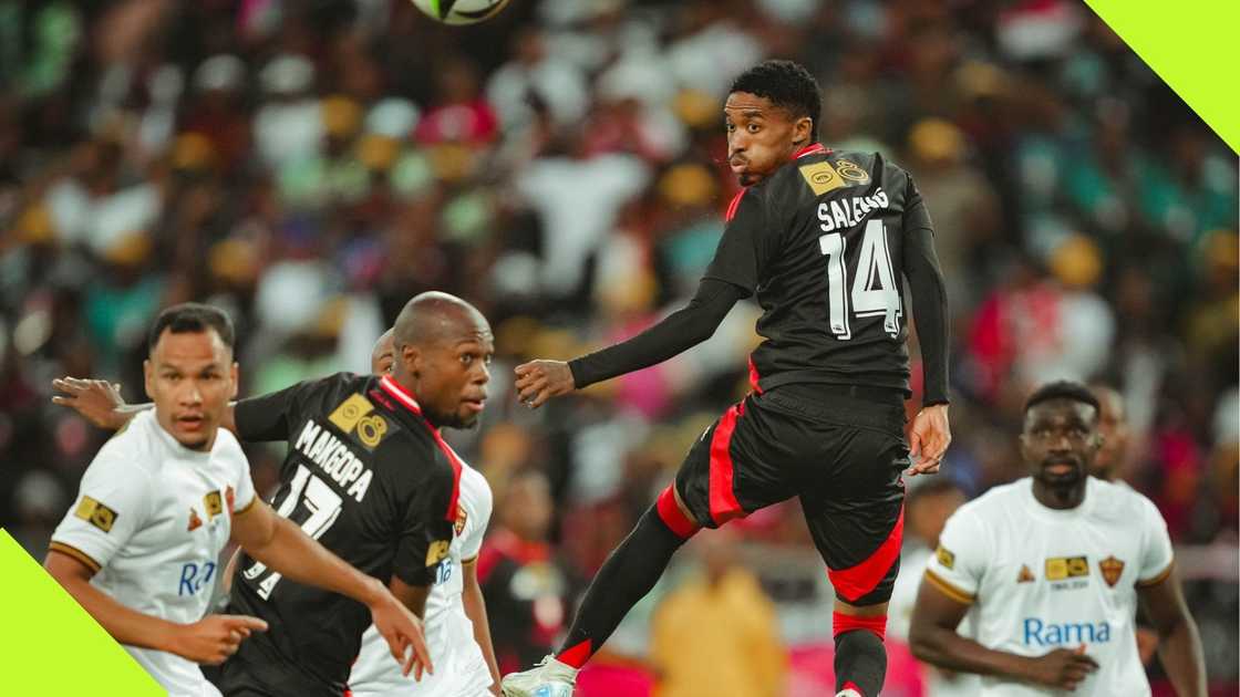 Orlando Pirates win the MTN8 tournament after defeating Stellenbosch FC in the final at the Moses Mabhida Stadium on Saturday, October 5, 2024. Photo: @orlandopirates.