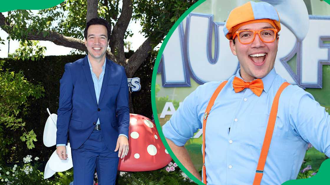 Clayton Grimm in Los Angeles, California (L). Clayton Grimm at Paramount Pictures Studios in Los Angeles, California (R). Clayton Grimm in Los Angeles, California (L). Clayton Grimm at Paramount Pictures Studios in Los Angeles, California (R).