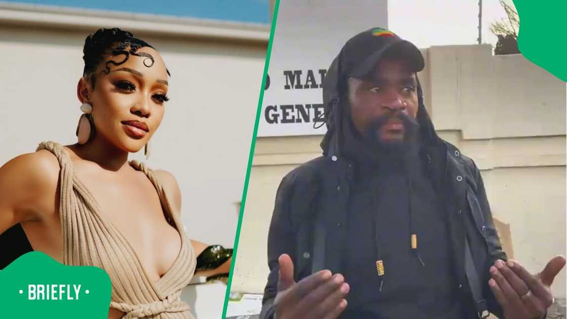Thando Thabethe reacts to video of Malawian explaining how he lived in SA illegally for 12 years Thando Thabethe reacts to video of Malawian explaining how he lived in SA illegally for 12 years