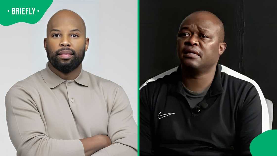Sizwe Dhlomo responded to Brown Mogotsi's look-alike. Sizwe Dhlomo responded to Brown Mogotsi's look-alike.
