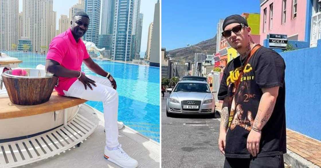 Akon signed Costa Titch recently Akon signed Costa Titch recently