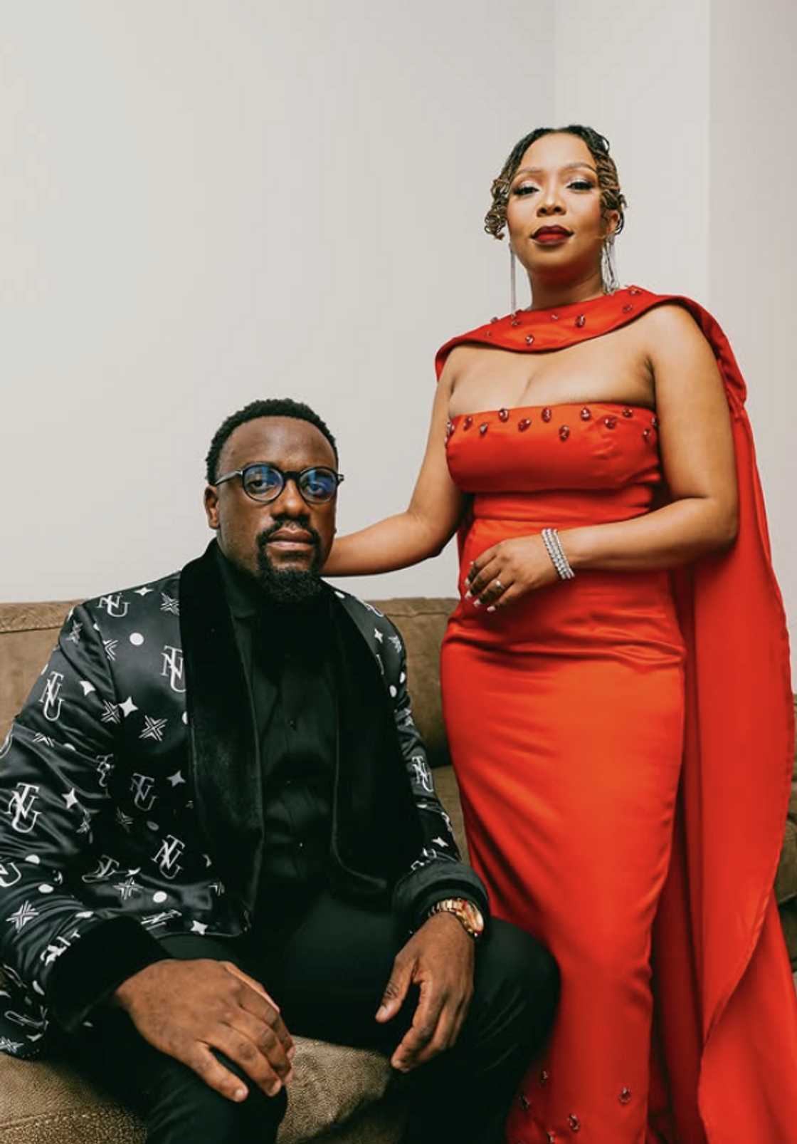 Bonko Khoza is expecting his second child