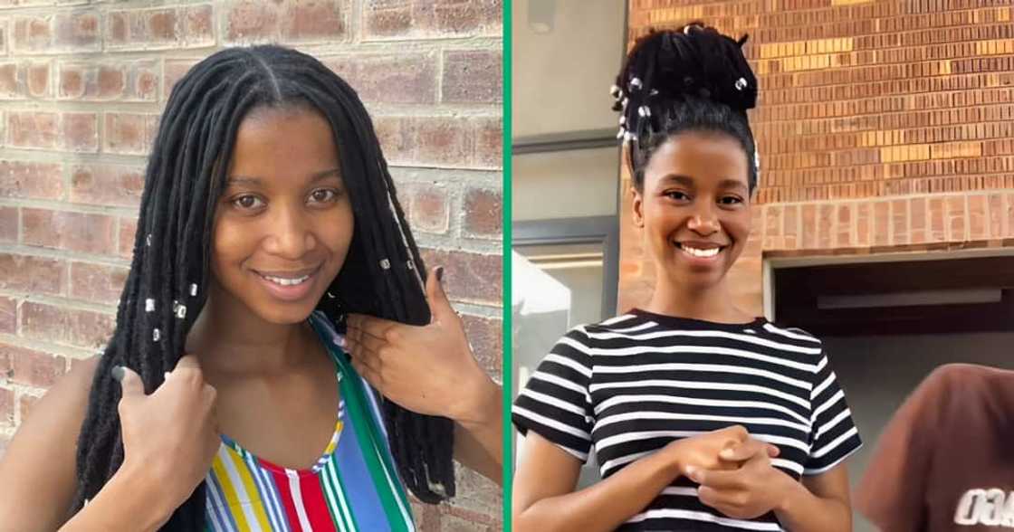 A TikTok video shows a young lady at iStore trying to trade her damaged Android for an iPhone. A TikTok video shows a young lady at iStore trying to trade her damaged Android for an iPhone.