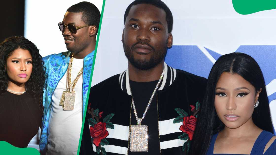 Meek Mill and Nicki Minaj at the MTV Awards Meek Mill and Nicki Minaj at the MTV Awards