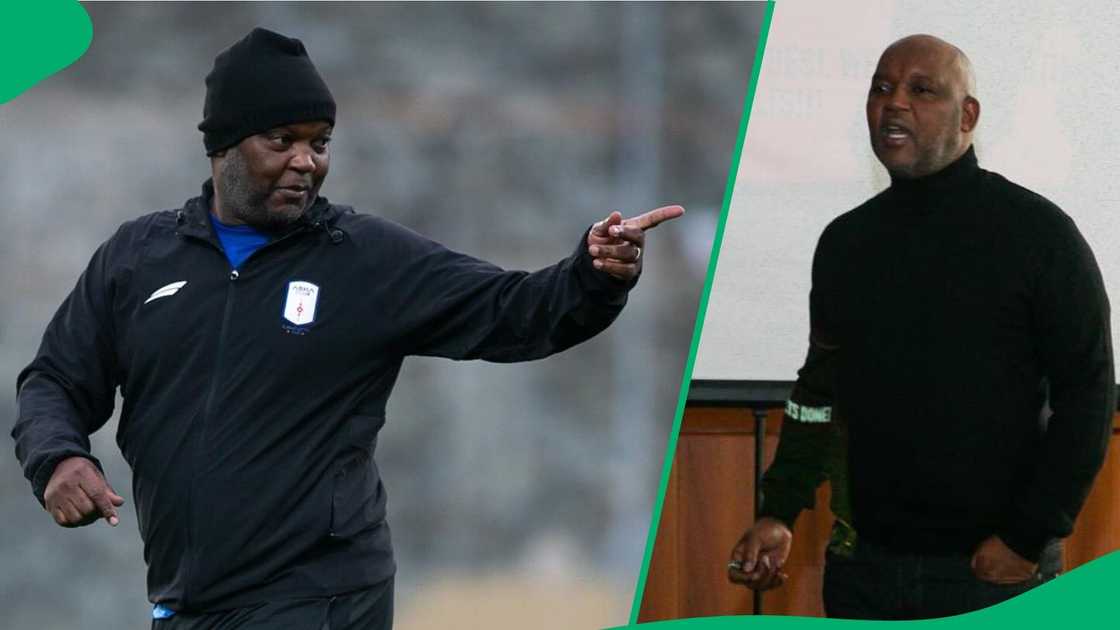 Pitso Mosimane terminated his contract at Esteghlal FC. Pitso Mosimane terminated his contract at Esteghlal FC.