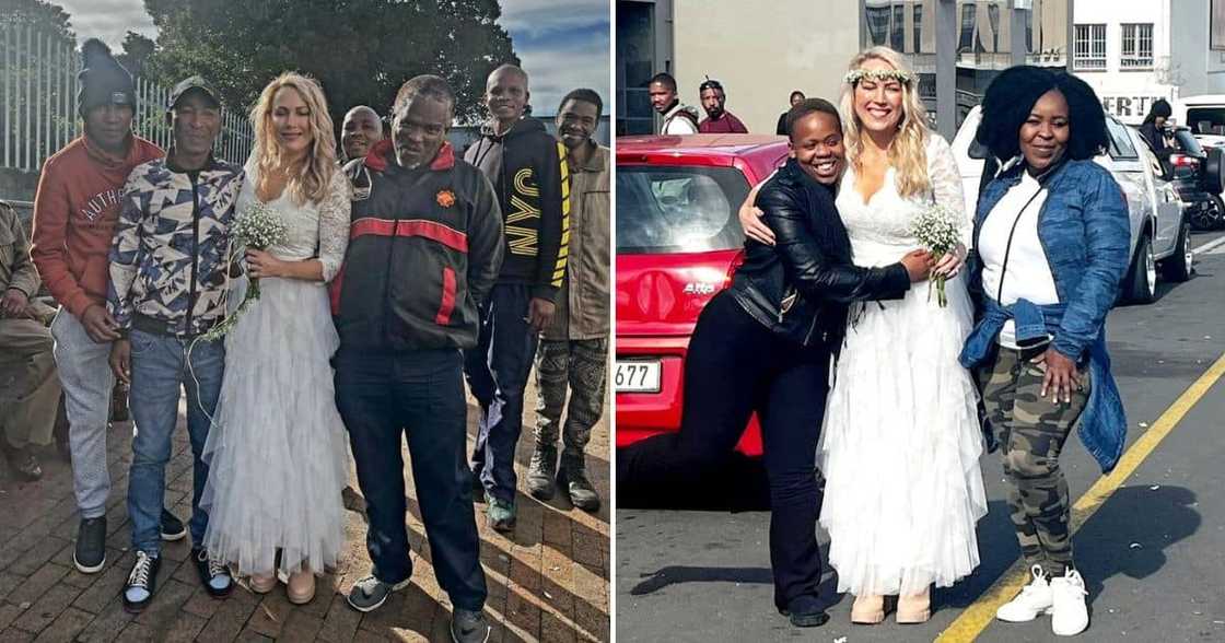 Local bride with kind strnagers Local bride with kind strnagers