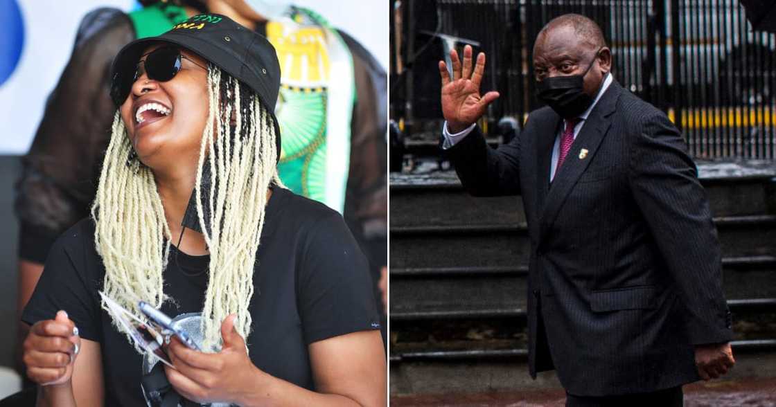 Duduzile Zuma, Cyril Ramaphosa, shade, social media, Jacob Zuma Duduzile Zuma, Cyril Ramaphosa, shade, social media, Jacob Zuma