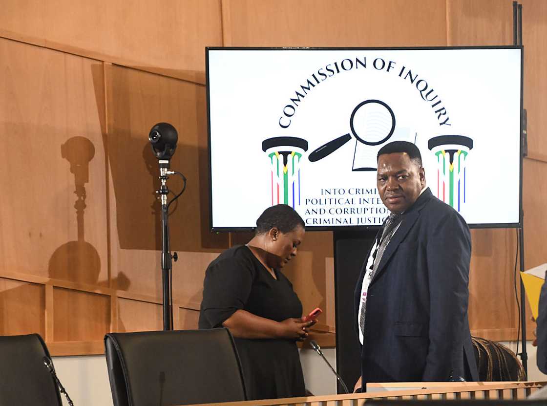 General Fannie Masemola accused Senzo Mchunu and Shadrack Sibiya of working to protect criminals