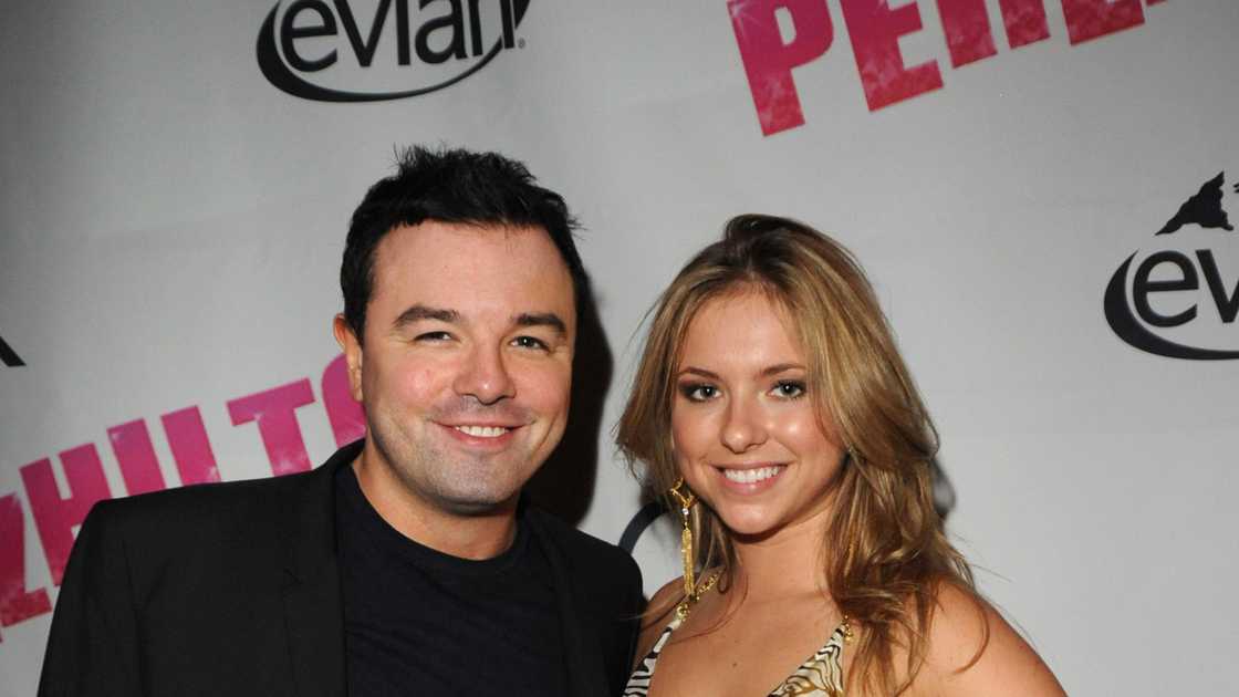 Seth MacFarlane and Kate Todd at the MuchMusic Awards