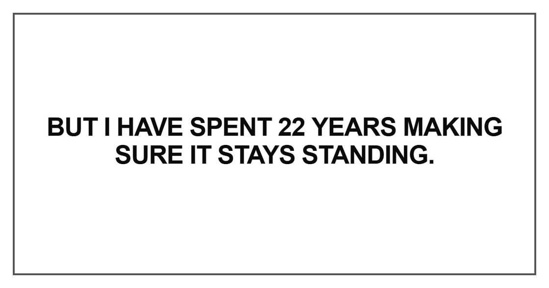 But I have spent 22 years But I have spent 22 years