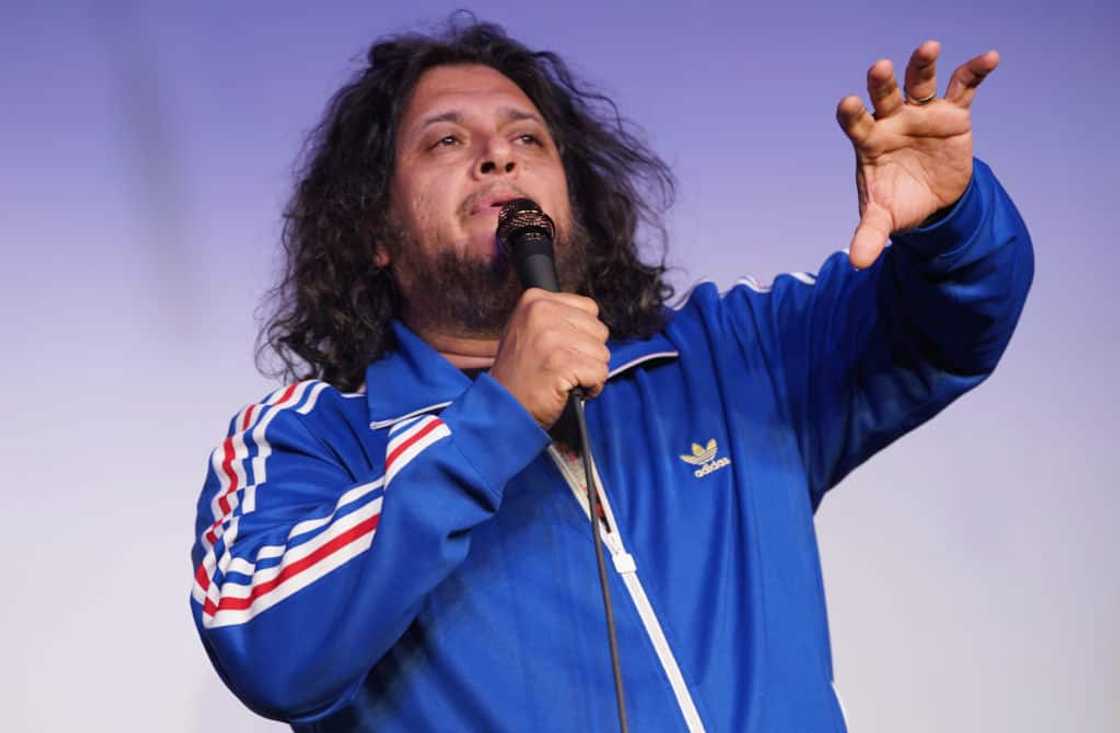 Felipe Esparza spoke at Adult Swim's The Eric Andre Show Felipe Esparza spoke at Adult Swim's The Eric Andre Show