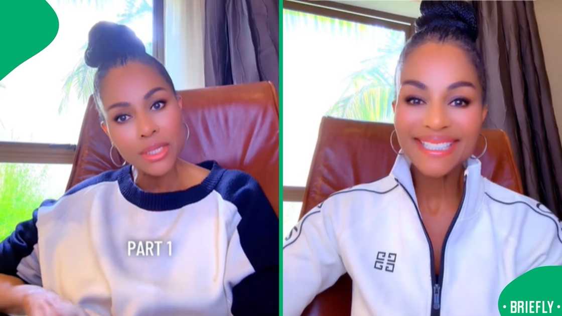 The image on the showed captured Dr Anele giving part 1 of her story The image on the showed captured Dr Anele giving part 1 of her story