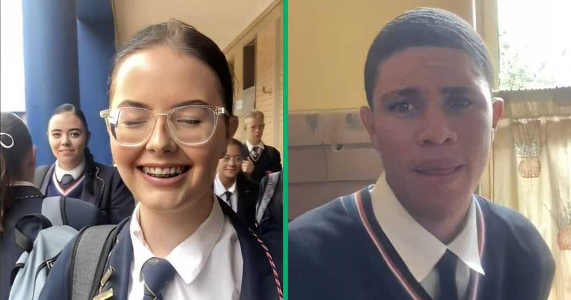 4 highschoolers in TikTok video guess marks 4 highschoolers in TikTok video guess marks