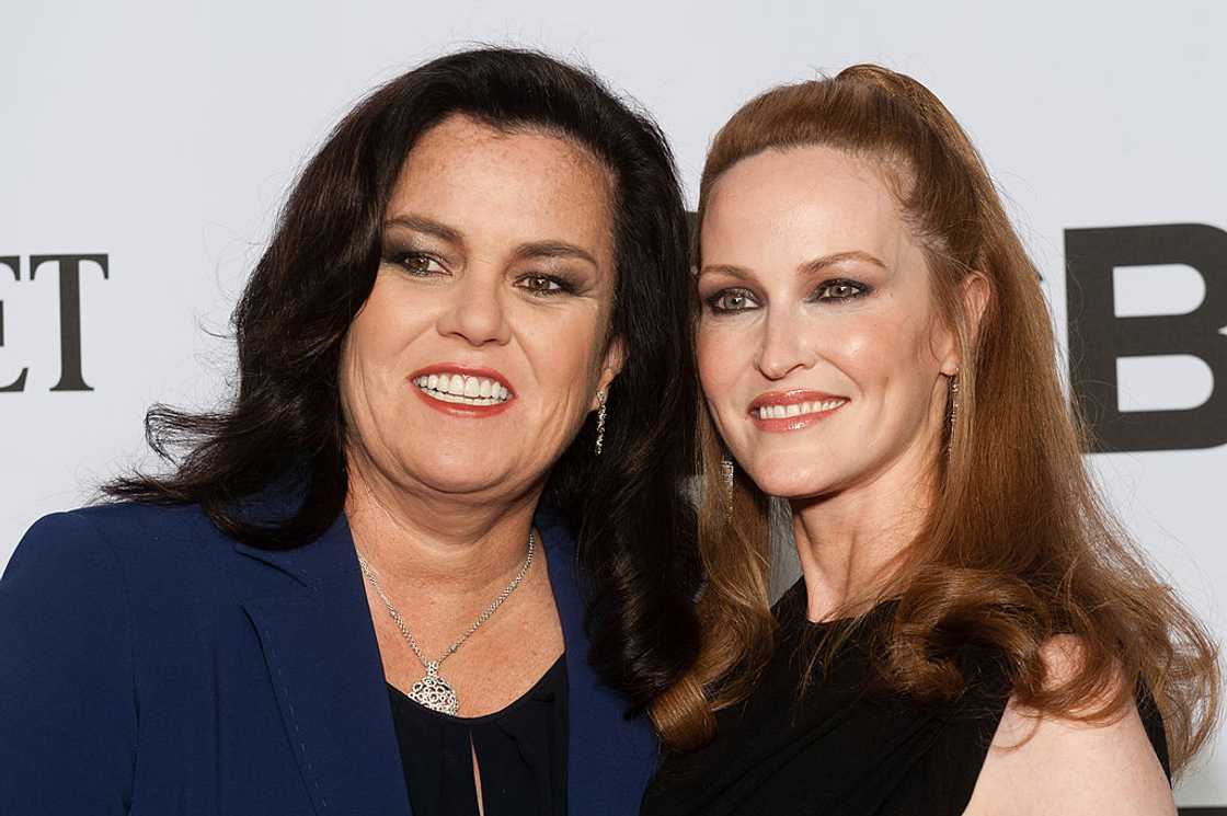 Rosie O'Donnell and Michelle Rounds in New York City.