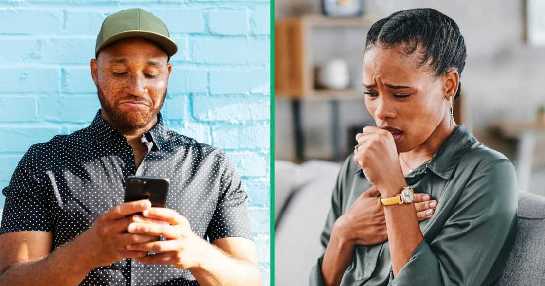 A woman was filmed clearing her throat with a loud noise that had Mzansi people cracking jokes A woman was filmed clearing her throat with a loud noise that had Mzansi people cracking jokes