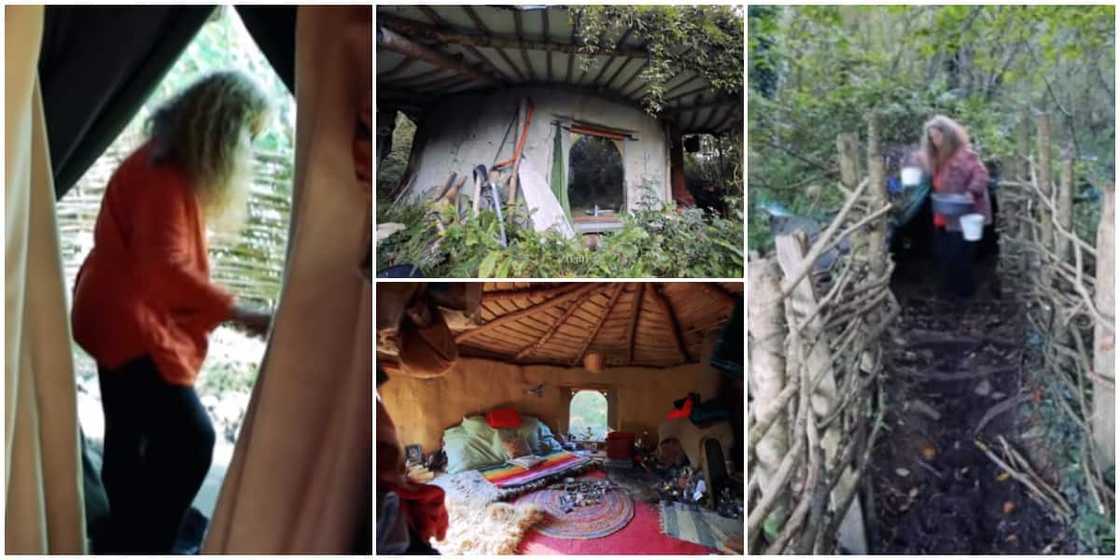 Video shows inside tiny hut lady has lived in for 20 years with no electricity, running water and internet Video shows inside tiny hut lady has lived in for 20 years with no electricity, running water and internet