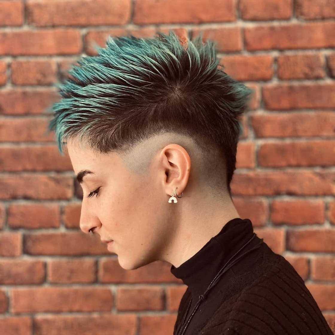 South African ladies hair cut