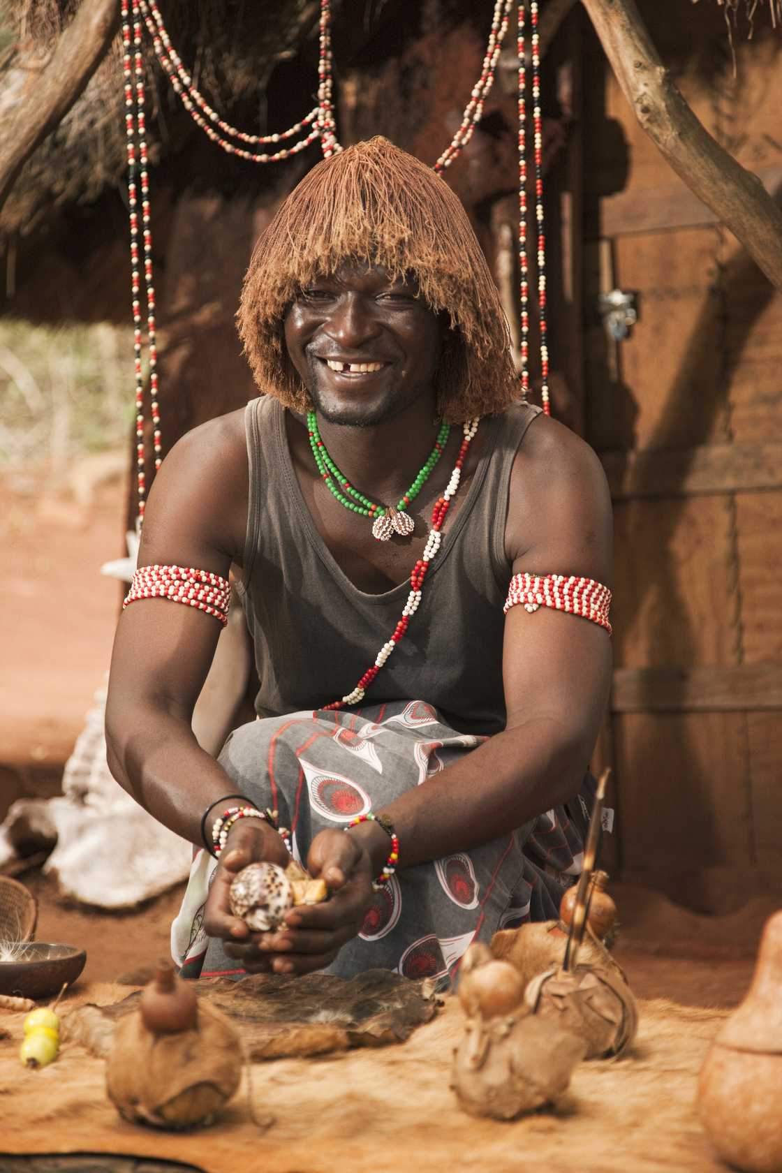 Traditional healers are intiated in various ways depending on their guides Traditional healers are intiated in various ways depending on their guides