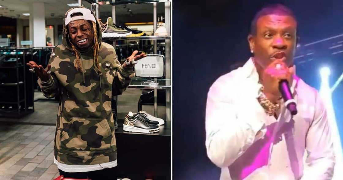 Lil Wayne enjoyed Keith Sweat's performance Lil Wayne enjoyed Keith Sweat's performance