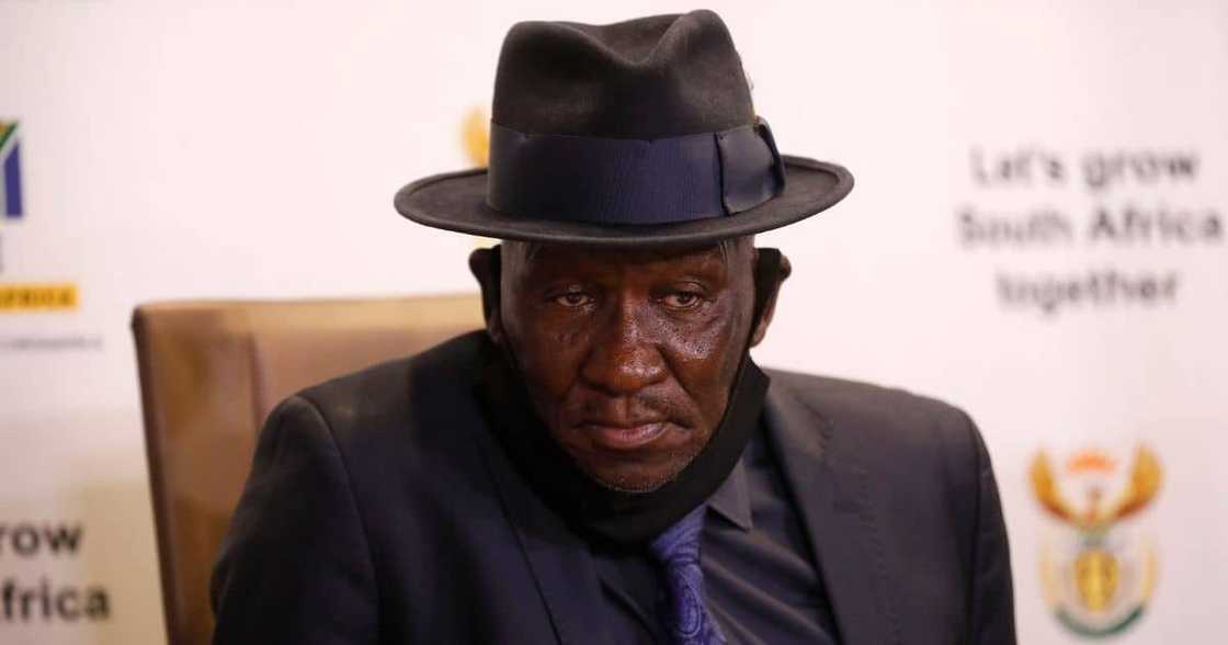 Cele addresses community, lost faith in SAPS: "It pains me" Cele addresses community, lost faith in SAPS: "It pains me"