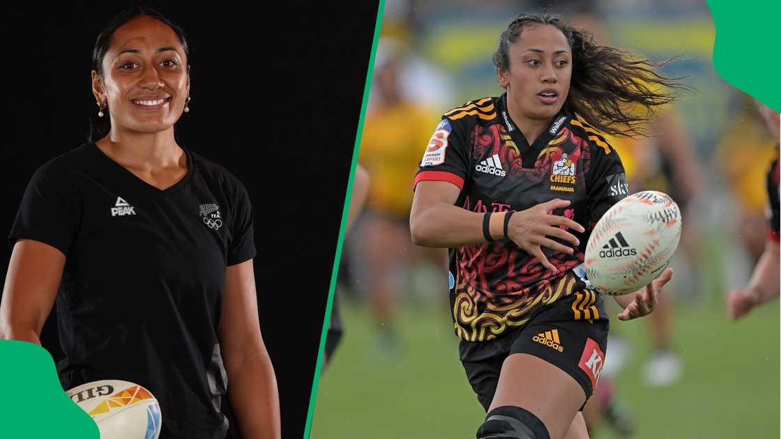 Black ferns player posts a video that goes viral after winning gold in Cape Town. Black ferns player posts a video that goes viral after winning gold in Cape Town.