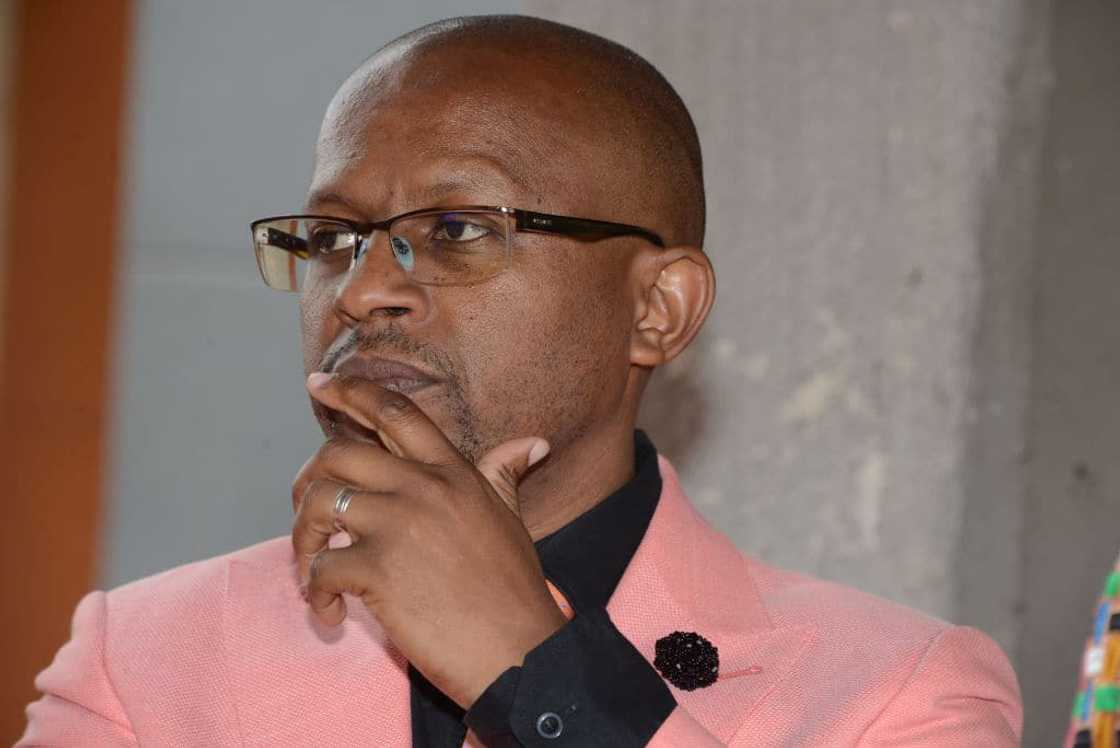 Sello Hatang during The Dignity of Women conversation at UJ in November 2018. Sello Hatang during The Dignity of Women conversation at UJ in November 2018.