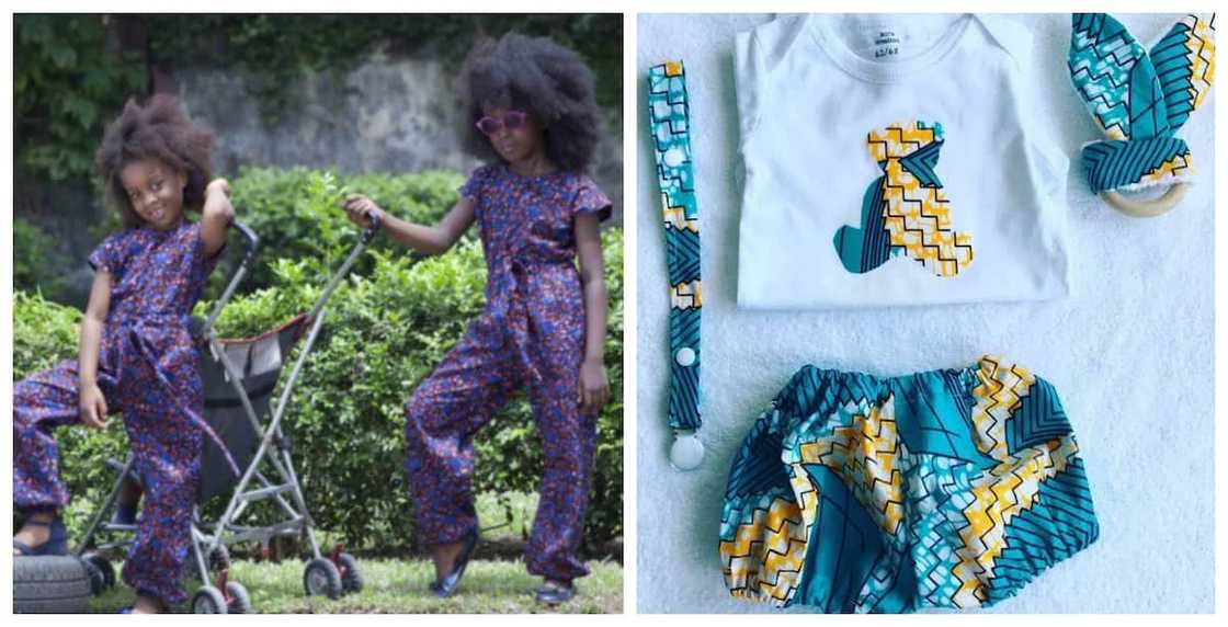 baby girl Ankara gown style baby girl Ankara gown style
