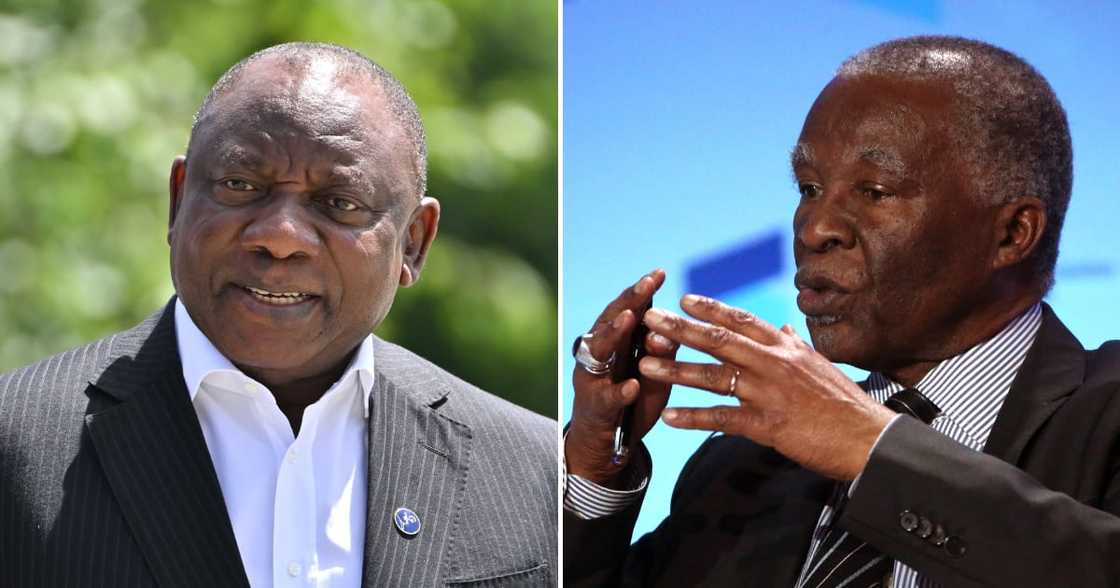 Former President Thabo Mbeki continues to call out Cyril Ramaphosa