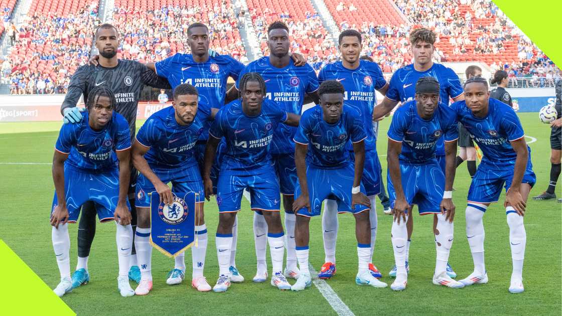 Chelsea squad against Wrexham Chelsea squad against Wrexham