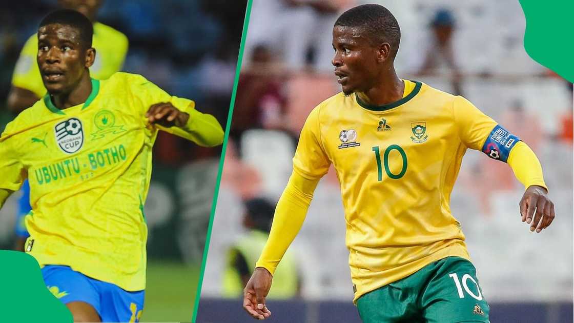 Mamelodi Sundowns player Neo Maema recently played for Bafana Bafana. Mamelodi Sundowns player Neo Maema recently played for Bafana Bafana.
