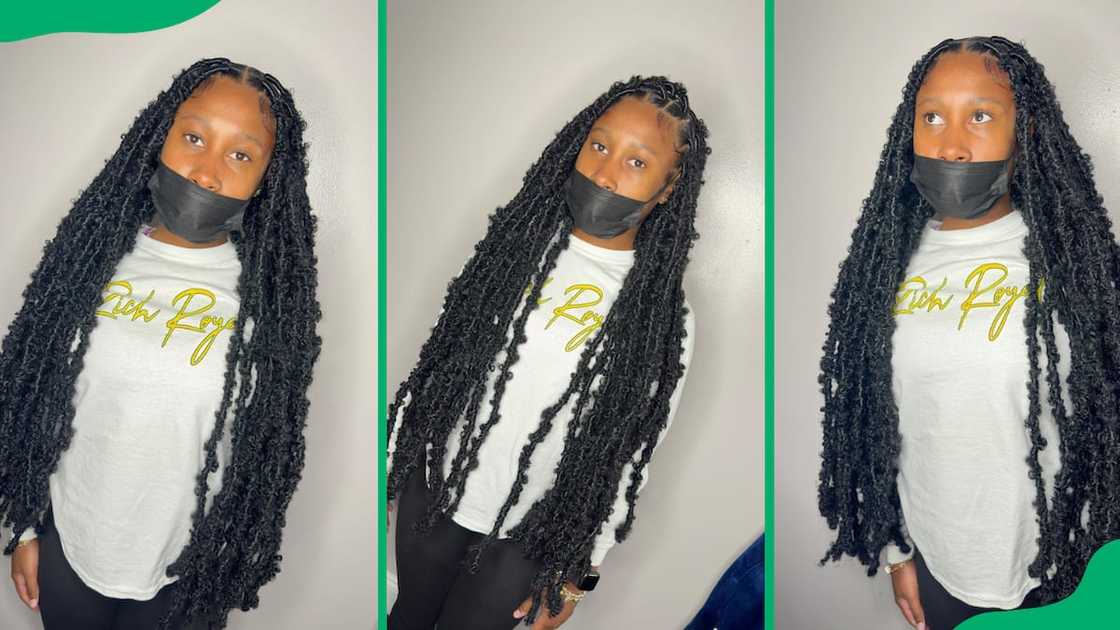 Medium fairy locs Medium fairy locs