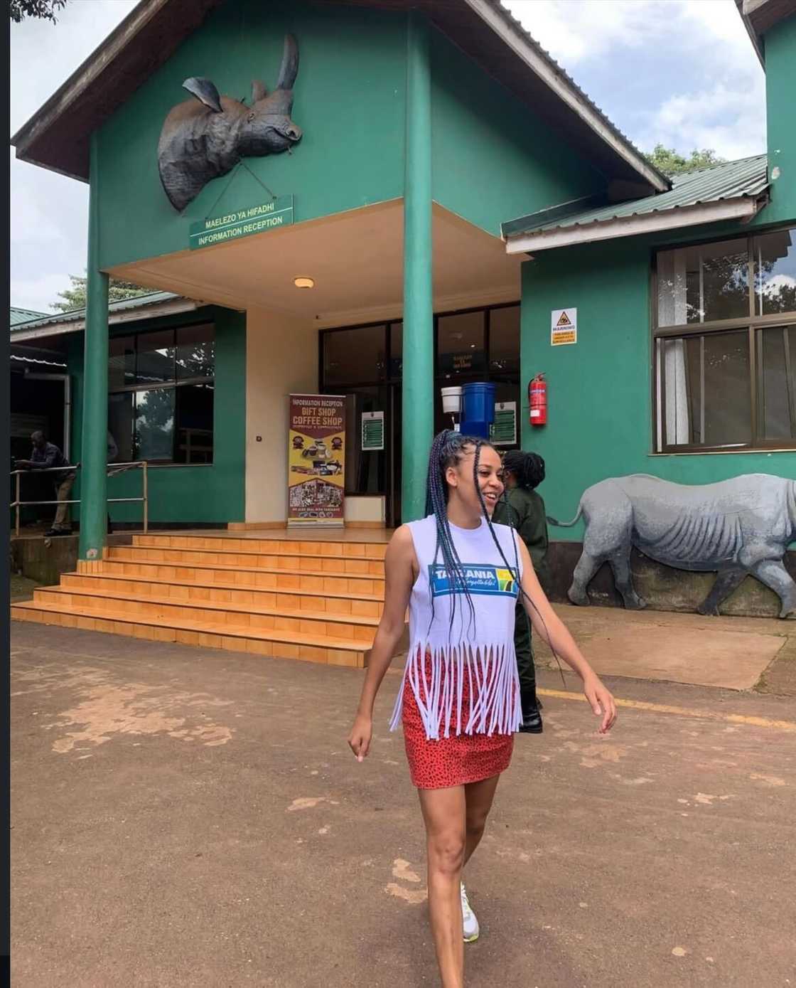 Sho Madjozi has shown love to Tanzania.