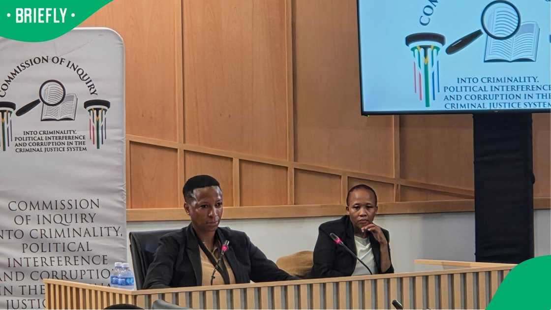 Colonel Kelebogile Thepa broke down in tears during her Madlanga Commission testimony
