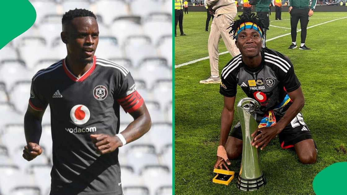 Innocent Maela and Karim Kimvuidi are reportedly on the list of players set to leave Orlando Pirates. Innocent Maela and Karim Kimvuidi are reportedly on the list of players set to leave Orlando Pirates.