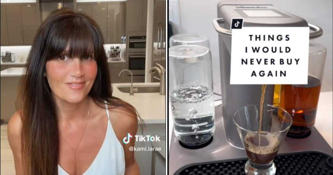 Woman shows off luxury haul Woman shows off luxury haul