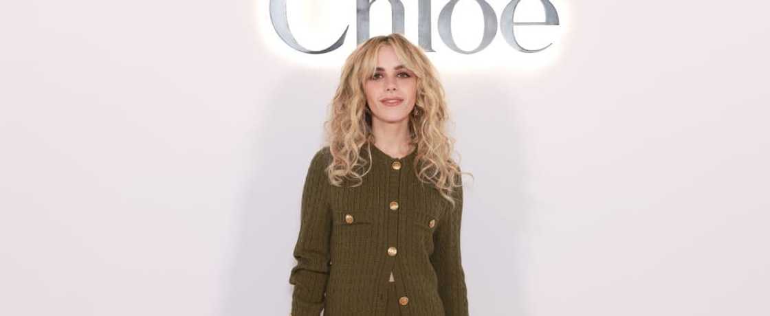 Kiernan Shipka at a Chloé Womenswear Fall/Winter event