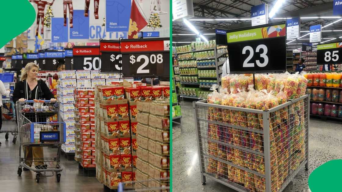 Walmart brought its aisle dedicated to highlighting best prices Walmart brought its aisle dedicated to highlighting best prices