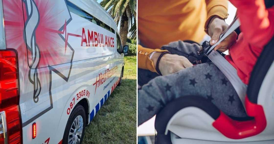 Paramedics rescue baby Paramedics rescue baby