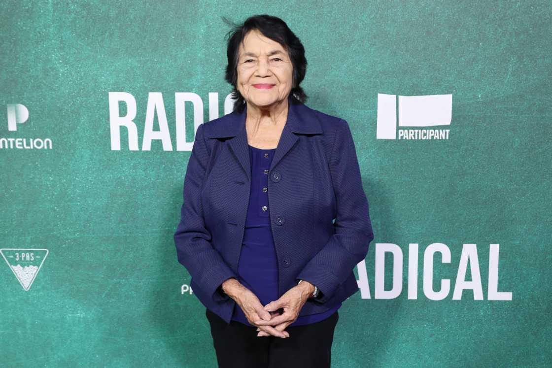 Dolores Huerta at Regency Bruin Theatre in Los Angeles, California. Dolores Huerta at Regency Bruin Theatre in Los Angeles, California.
