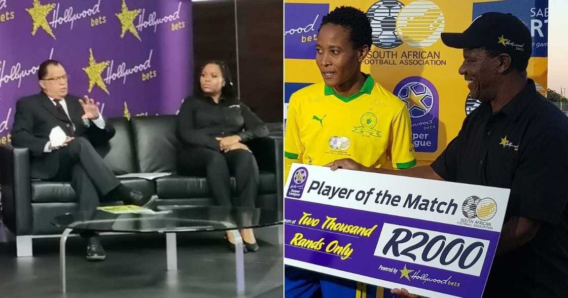 Safa’s Danny Jordaan has announced an R17m Sponsorship deal for the Women’s League. Image: @Safa_Net/Twitter