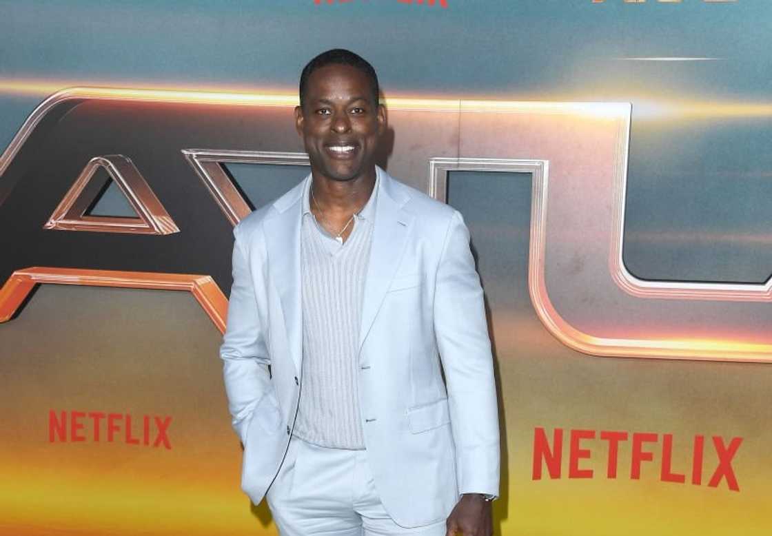 Sterling K. Brown at the premiere of Netflix's Atlas Sterling K. Brown at the premiere of Netflix's Atlas