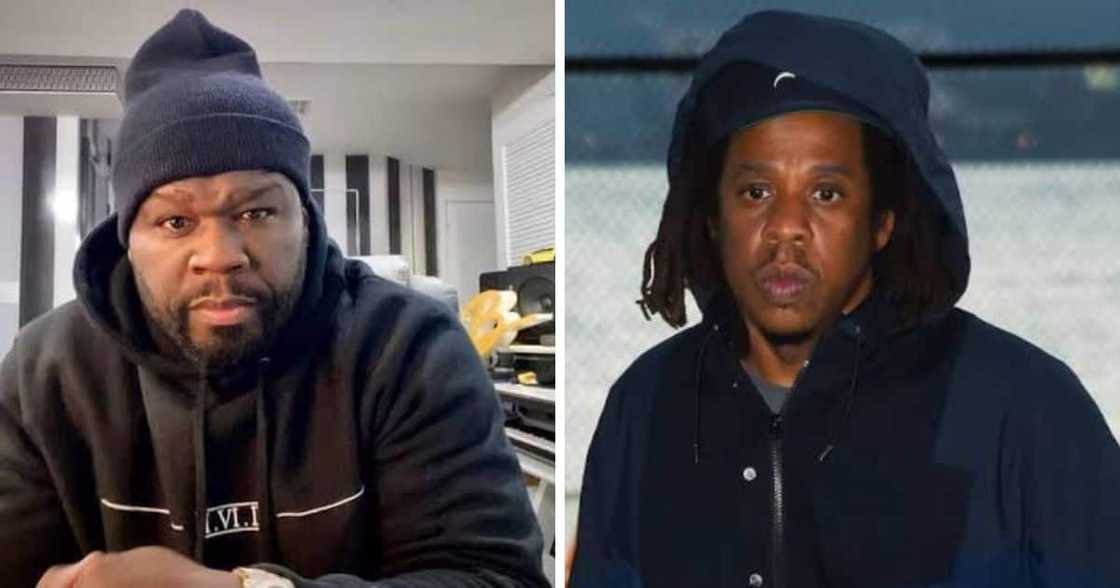 50 Cent and Jay-Z 50 Cent and Jay-Z
