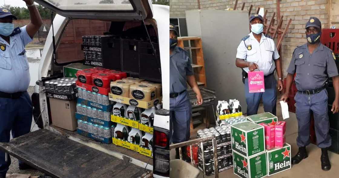 Police arrest 2 men for transporting alcohol in a 3 car convoy Police arrest 2 men for transporting alcohol in a 3 car convoy
